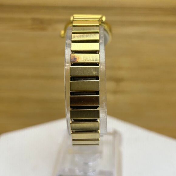 Edison Gold Tone White Dial Watch - Picture 4 of 4